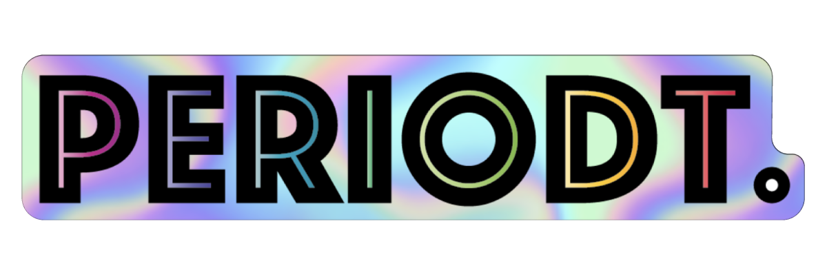 Periodt Holographic Sticker