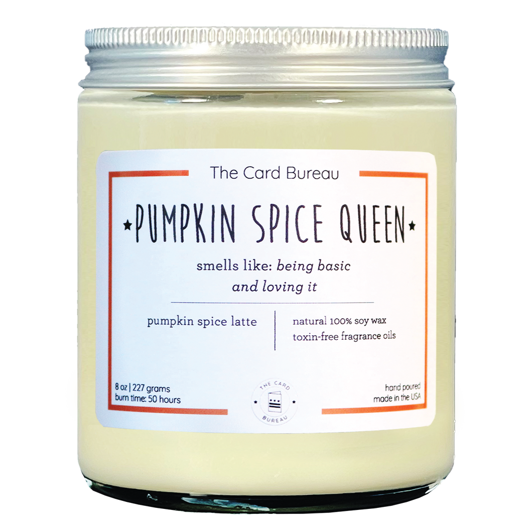 Pumpkin Spice Queen Candle