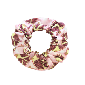 Peace & Love Pomegranate Rosh Hashanah Scrunchie