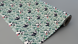 Panda Birthday Gift Wrap