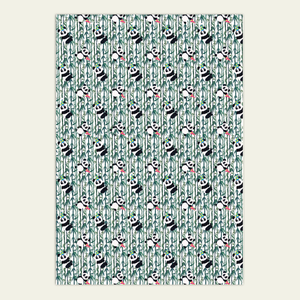 Panda Birthday Gift Wrap