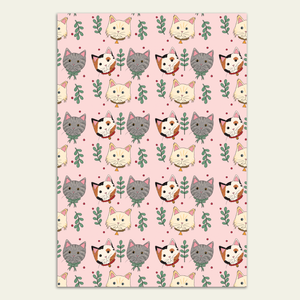 Meowy Christmas Gift Wrap